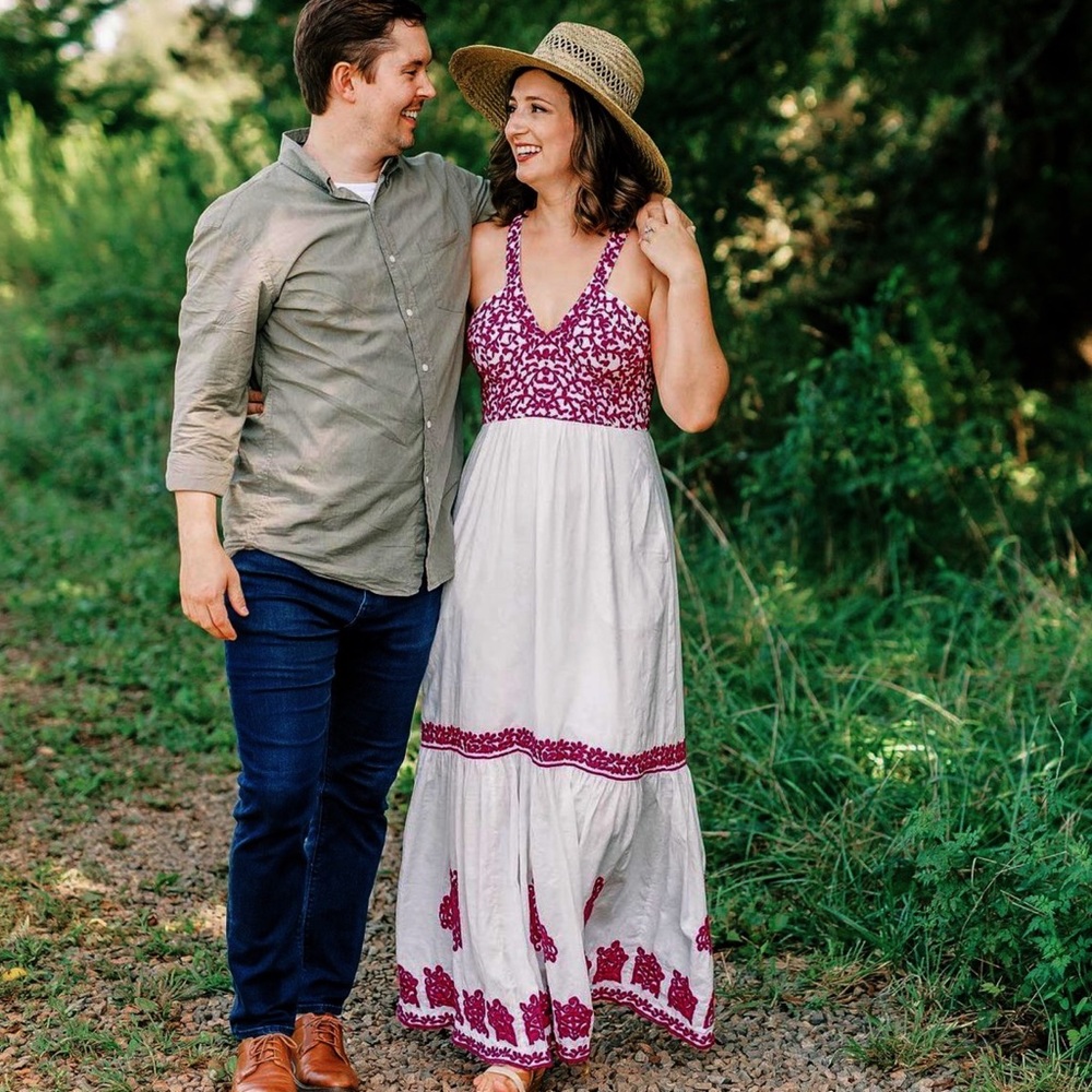 Anthropologie Manuela Embroidered Maxi Dress - Picture 13 of 16